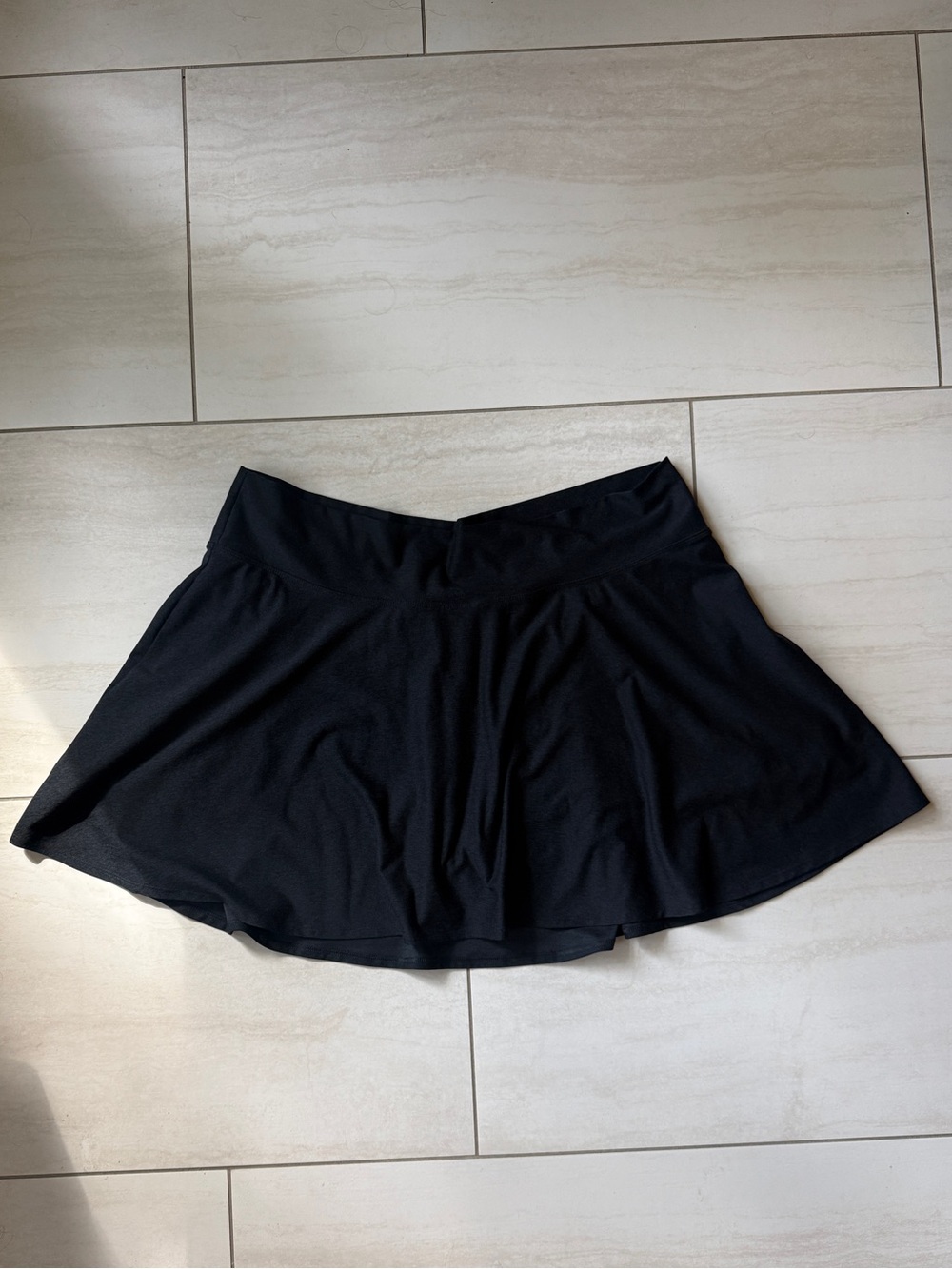 Old Navy Black Circle Skater Skirt